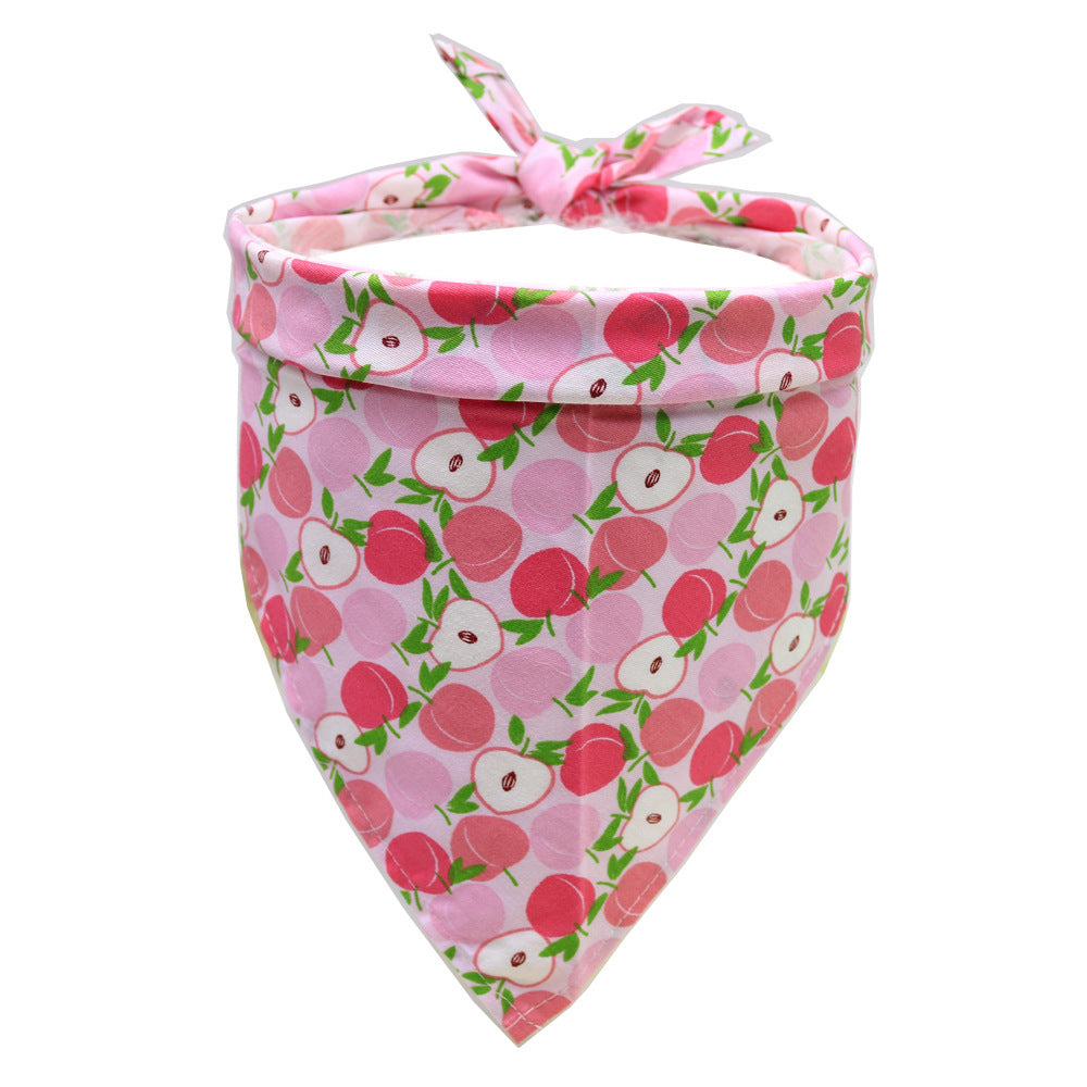 Fruit Print Dog Bandana